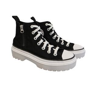 Converse Chuck Taylor All Star Lugged Platform High Top Black Youth 3 / W5
